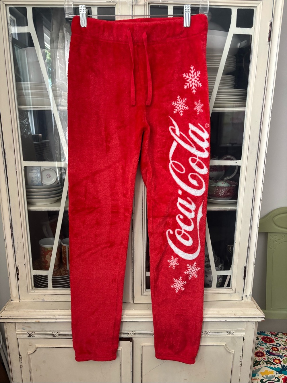 Coca Cola Fuzzy Pants